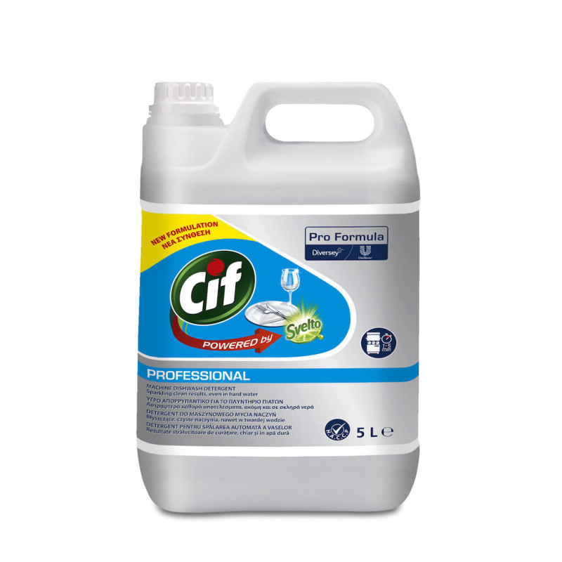 CIF Professional Liquid Diversey 5L Detergent do Zmywarek