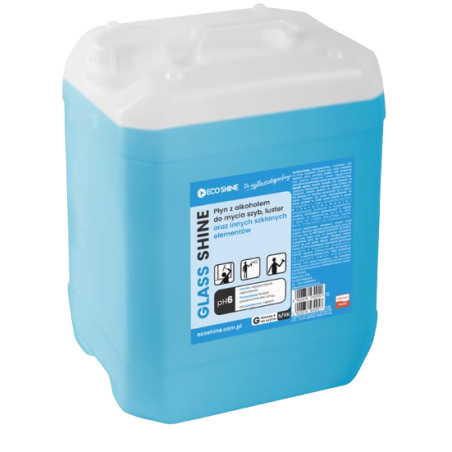 GLASS SHINE 5L Płyn do Szyb i Lustier bez Smug Alkoholowy | Biochem24