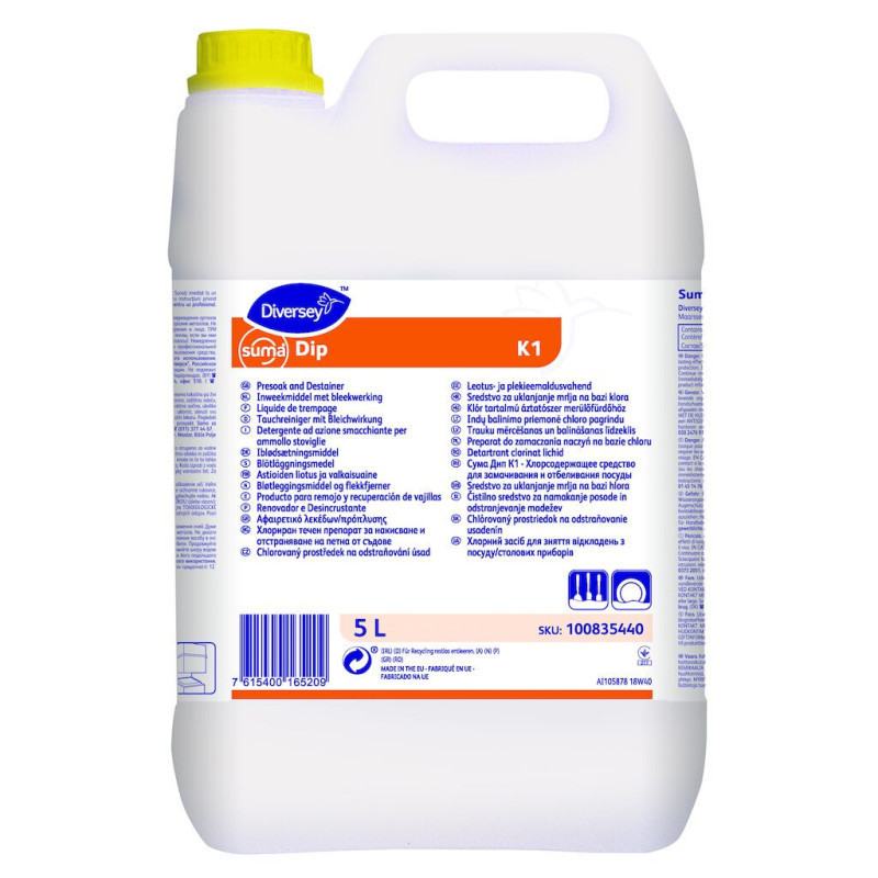 Suma Dip K1 Preparat do zamaczania i dezynfekcji naczyń na bazie chloru Biochem24