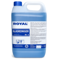 ROYAL GLASREINIGER 5L Płyn do Szyb, Szkła i Tworzyw bez Smug