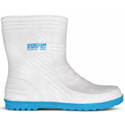 Kalosze damskie Fagum Stomil – białe kalosze robocze PCV do przemysłu spożywczego
