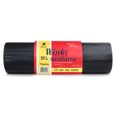 Worki na śmieci 35 L, super mocne, 15 szt. Biochem24