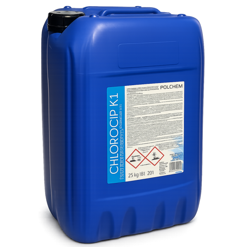 CHLOROCIP K1 25 kg Alkaliczny Preparat Mycia-Dezynfekcji Spożywczej