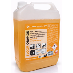 FLOOR ORANGE 5L Płyn z Alkoholem do Mycia Podłóg Pomarańczowy