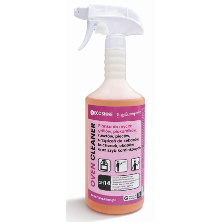 OVEN CLEANER Eco Shine 1L do Piekarników Grillów Tłuszczu