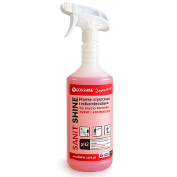 SANIT SHINE 1L Pianka czyszcząco-odkamieniająca do łazienek Biochem24