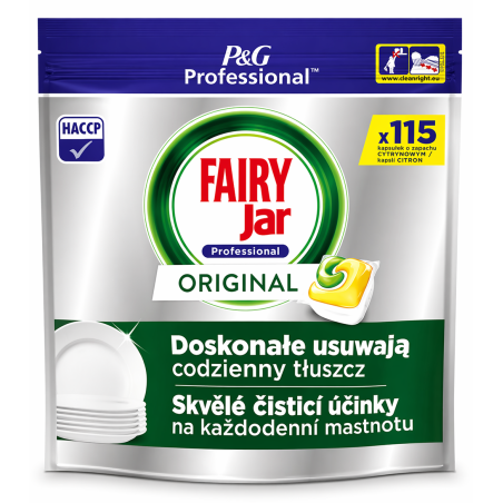 Fairy Jar, kapsułki do zmywarki, 115 szt. Biochem24