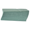Ręczniki Składane ZZ Zielone 1W Makulatura 4000szt 23x25cm