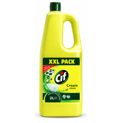 Cif Cream Lemon mleczko do czyszczenia powierzchni o cytrynowym zapachu 2 L 101103179