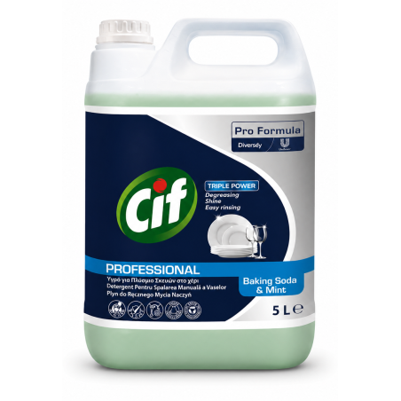 Cif Hand Dishwash Baking Soda & Mint koncentrat do ręcznego mycia naczyń 5L 9300779