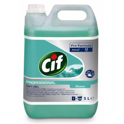 Cif Professional Oxygel Ocean płyn do mycia podłóg na bazie aktywnego tlenu 5L 7522865