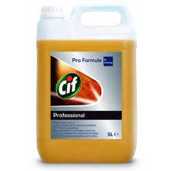 Cif Prof. Wood Floor Cleaner płyn do mycia podłóg drewnianych i paneli 5L 100956989