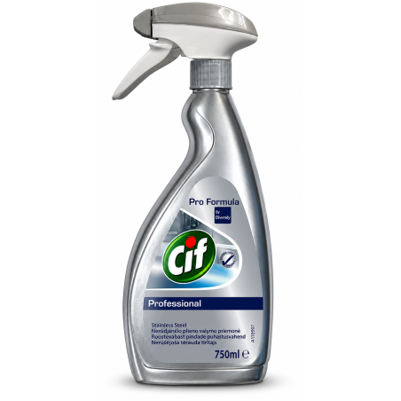 Cif Stainless Steel płyn do mycia stali nierdzewnej i innych powierzchni 750 ml 7518665