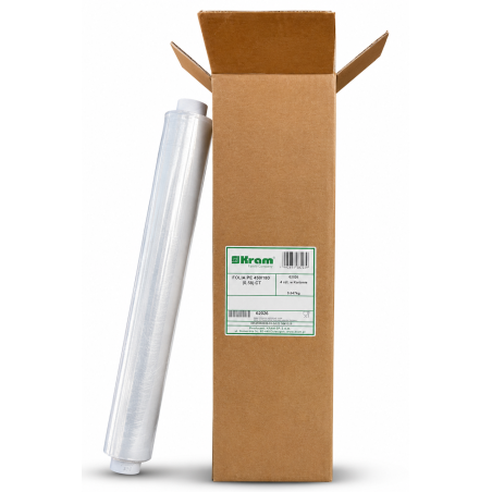 Folia  Kram Spożywcza PE Do żywności 45 cm 180m Biochem24