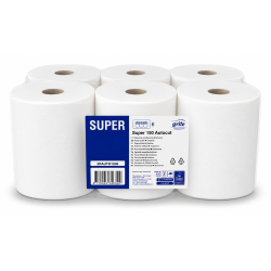 Ręczniki w roli Autocut 150 m celuloza 2 warstwy opak. 6 szt. grite Super 150