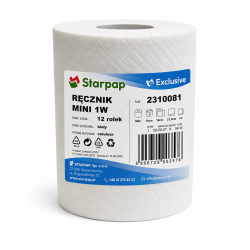 Ręcznik MINI 1W STARPAP Celuloza Op.12 Rol 60m Wys.19cm