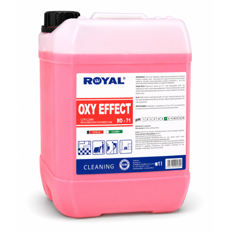 ROYAL OXY EFFECT 10L Płyn z Aktywnym Tlenem do Dezynfekcji Powierzchni