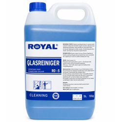 ROYAL GLASREINIGER 5L Płyn do Szyb, Szkła i Tworzyw bez Smug
