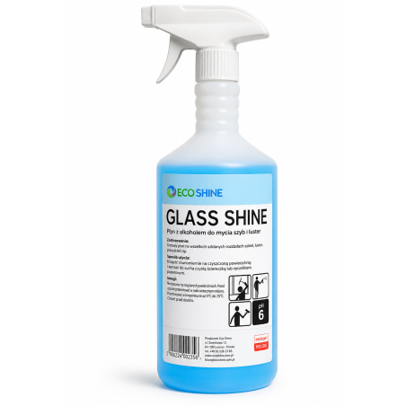 GLASS SHINE 1L Płyn do Szyb i Lustier bez Smug Alkoholowy