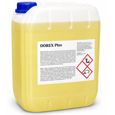 Dezynfekująco Myjący Środek DOREX plus alkaliczny preparat myjący 10 kg. Biochem24