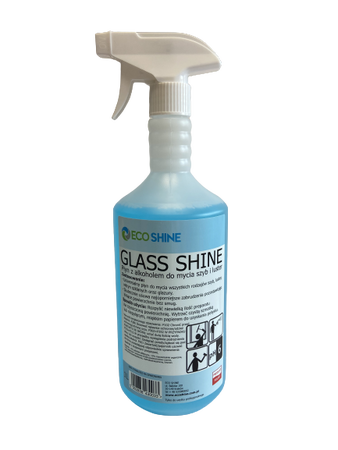 GLASS SHINE 1L Płyn do mycia szyb i luster (1)